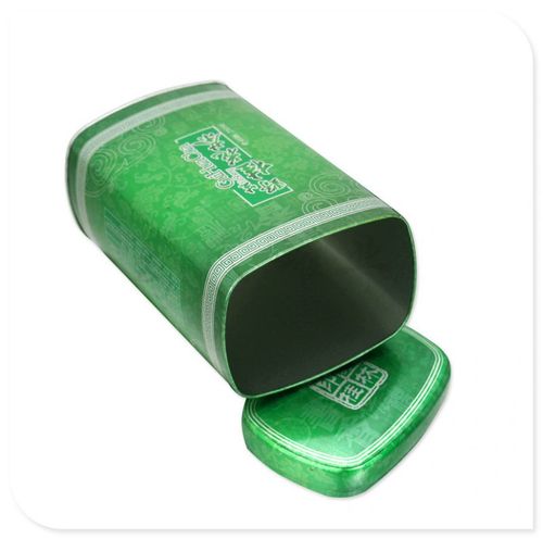 野生茶收纳盒 绿色铁盒子 印铁制罐厂 产品价格:根据客户定的盒子数量